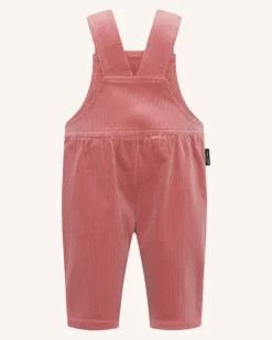Dusty Pink Corduroy Dungaree Overall
