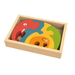 Elephant Family Puzzle