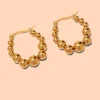 Elio Hoops - 18K Gold Plated