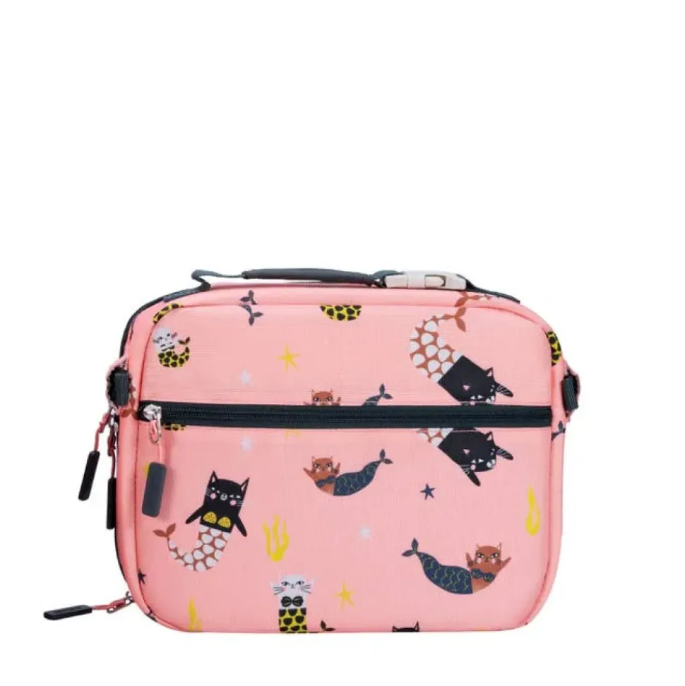 Ellis Lunch Bag - Swimming Mercats