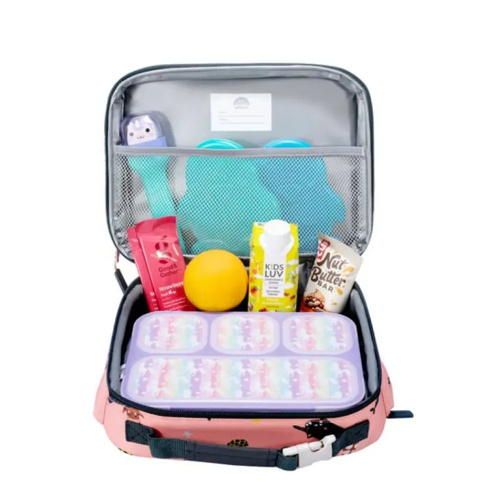 Ellis Lunch Bag - Swimming Mercats