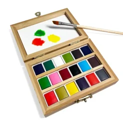 Elseware Watercolors - Bamboo Box Case