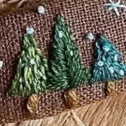 Embroidered Holiday Hair Barrettes - Several Styles