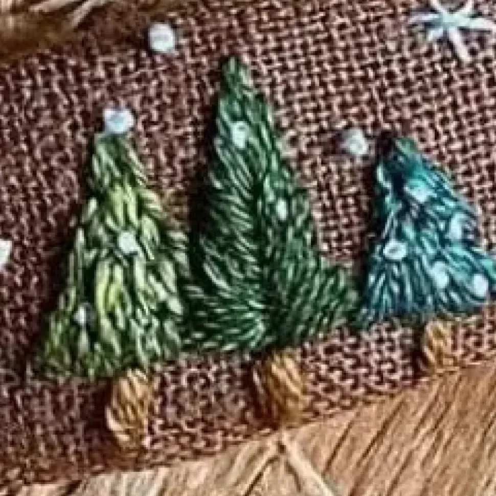 Embroidered Holiday Hair Barrettes - Several Styles