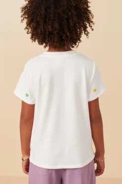 Embroidery Heart Tee