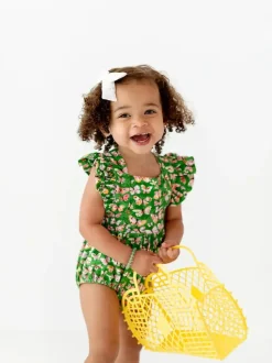 Emmy Romper - Bold Butterfly