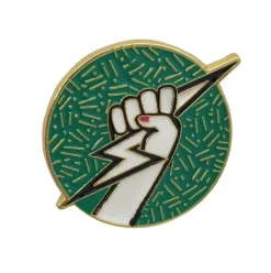 Enamel Power Pins - Several Styles