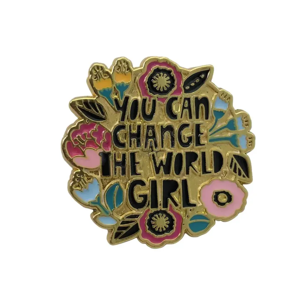 Enamel Power Pins - Several Styles