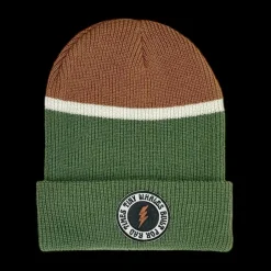 Explorer Beanie - Sage/Rust
