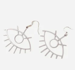 Eyes on You (brass + silver)