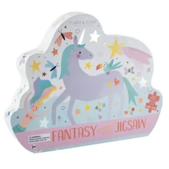 Fantasy 80pc " Butterfly" Shaped Jigsaw with Shaped Box