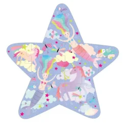 Fantasy 20pc "Star" Shaped Jigsaw with Shaped Box