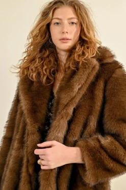 Faux Fur Coat