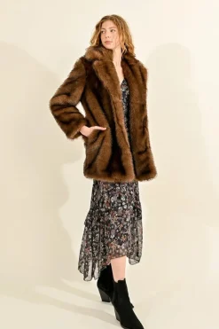 Faux Fur Coat