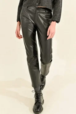 Faux Leather Pants