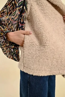 Faux Sheepskin Vest