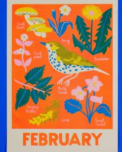 February Forage Print