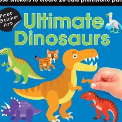 First Sticker Art: Ultimate Dinosaurs