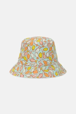 Fish Print Reversible Bucket Hat