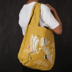 Flight of Fancy Tote Bag w/Extra Wide Handles