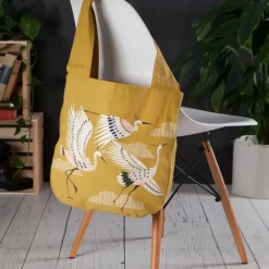 Flight of Fancy Tote Bag w/Extra Wide Handles