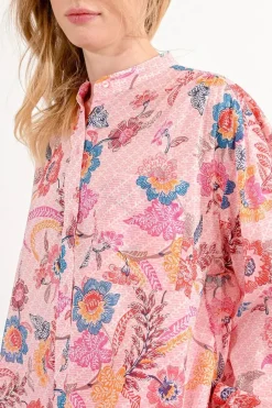 Floral Print Cotton Shirt