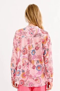 Floral Print Cotton Shirt