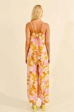 Floral Printed Jumpsuit