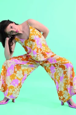 Floral Printed Jumpsuit