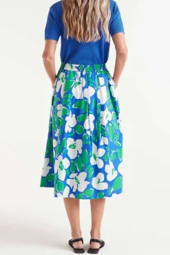 Floral Print Skirt