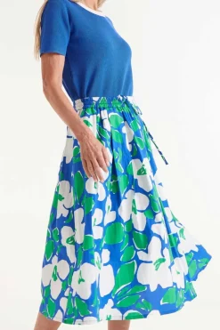 Floral Print Skirt
