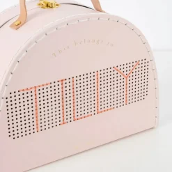 Flower Embroidery Suitcase Kit