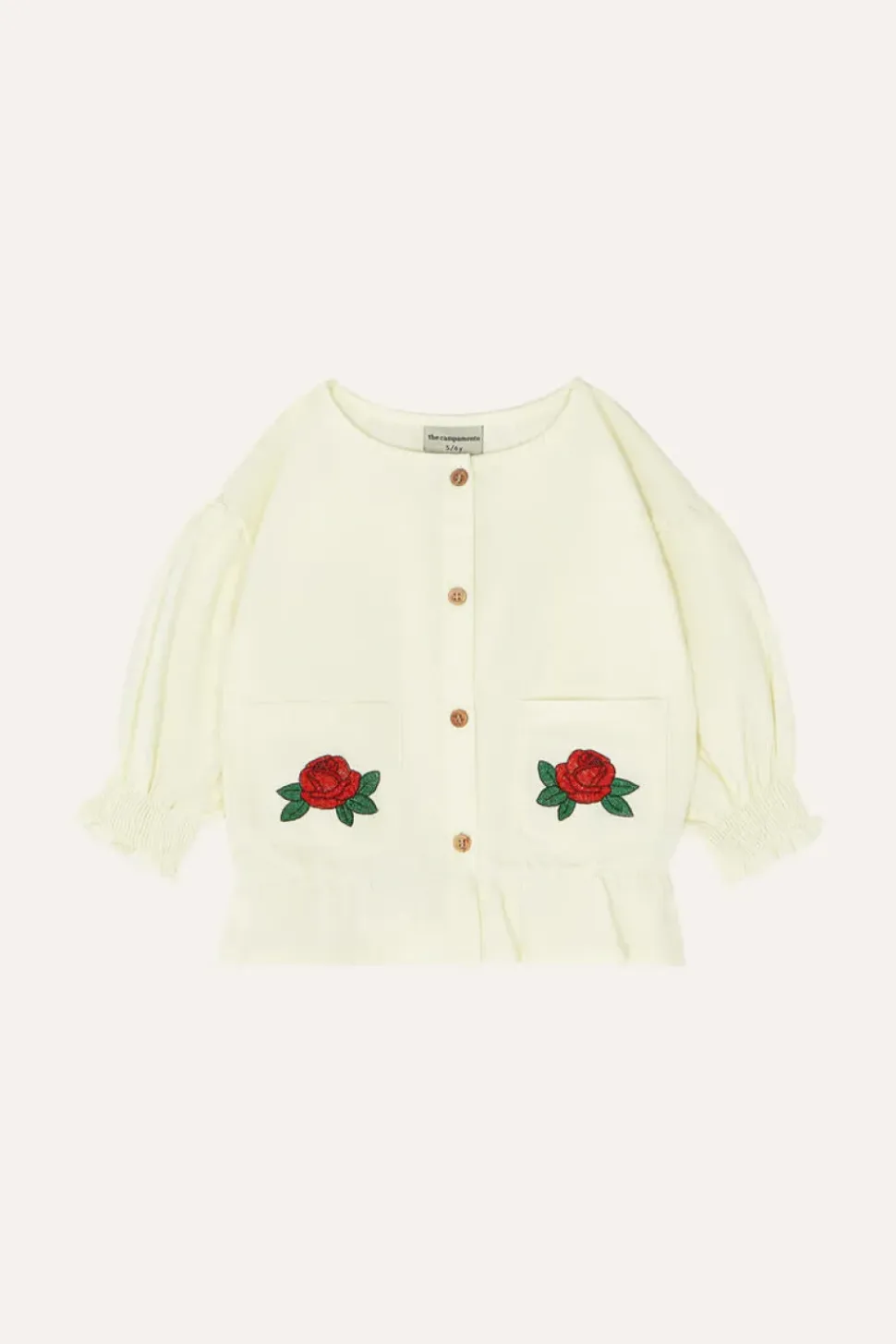 Flower Embroidery Top