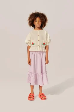 Flower Embroidery Top