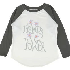 Flower Power Raglan Tee