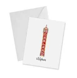 Fox Theater San Francisco Notecard