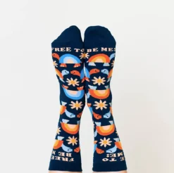 Free To Be Me Crew Socks - Women's