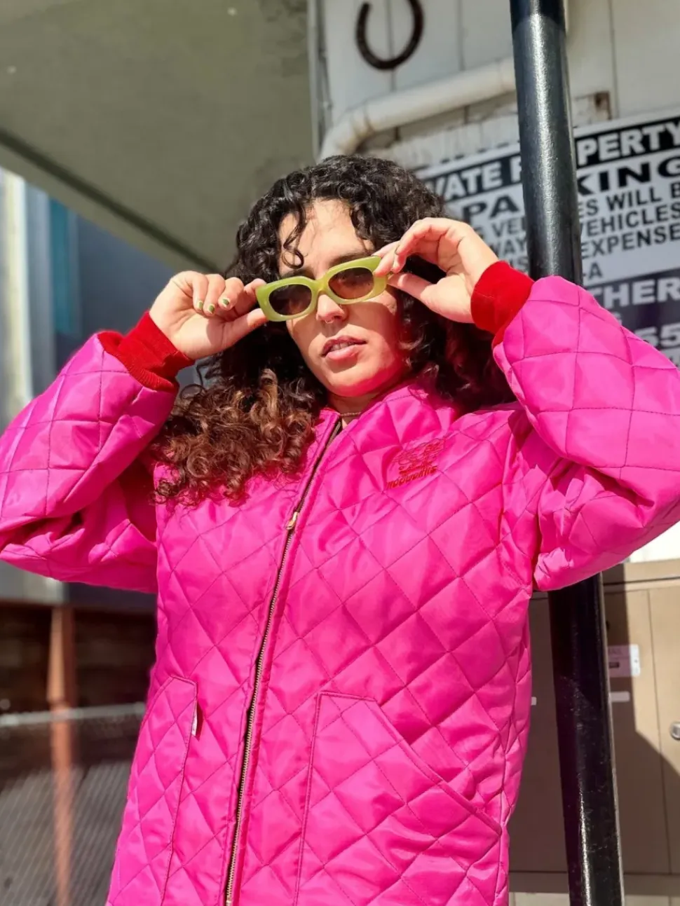 Freezer Jacket - Pink/Red