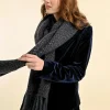 Fringed Scarf - Dark Navy