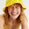 Fruit Print Reversible Bucket Hat