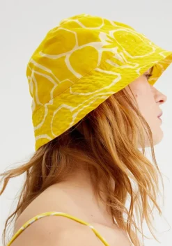 Fruit Print Reversible Bucket Hat
