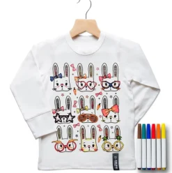 Funny Bunny Color In Top