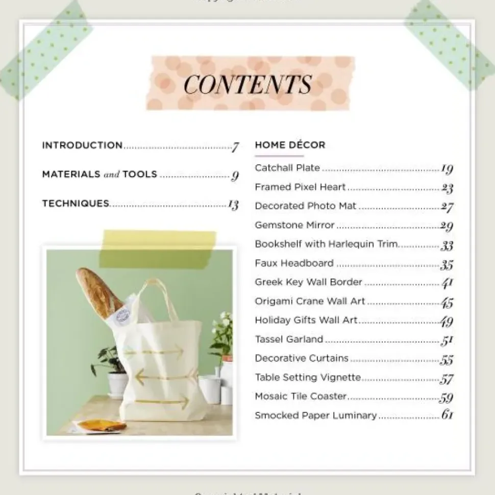 Fun With Washi: 35 Ways to Instantly Refresh Your Home, Accessories, and Packages with Washi Tape
