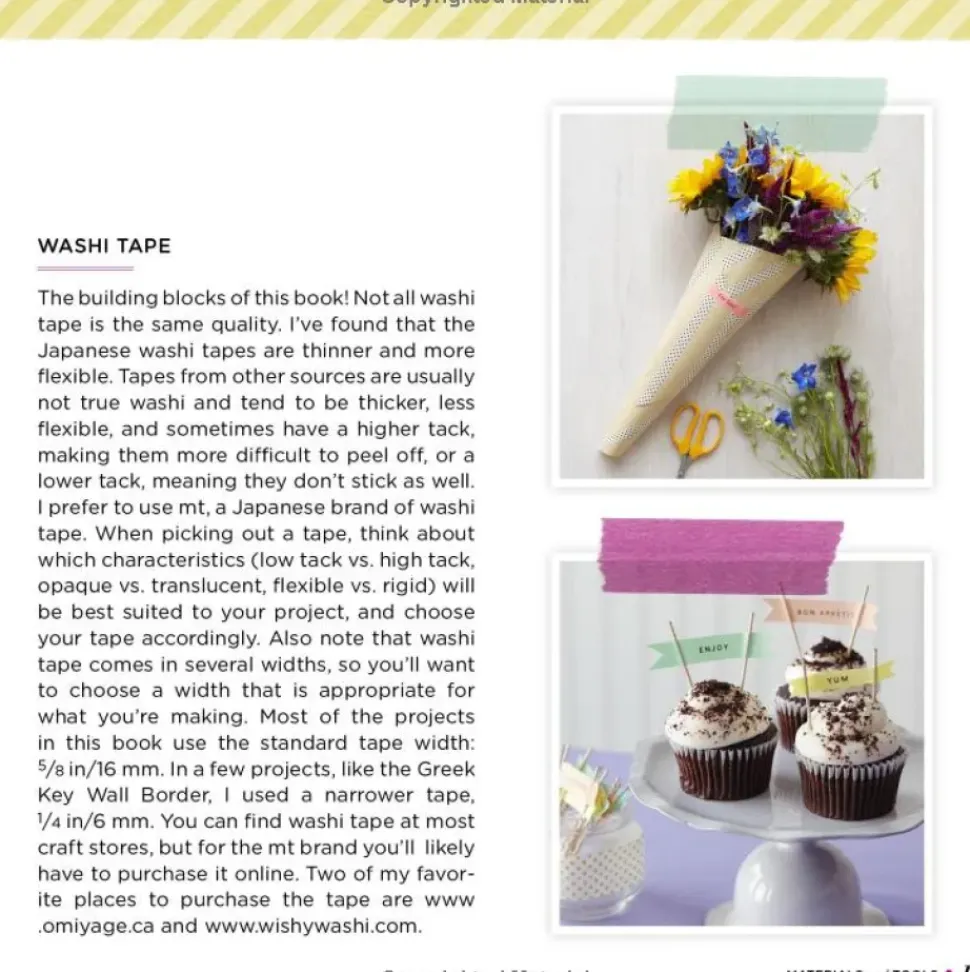 Fun With Washi: 35 Ways to Instantly Refresh Your Home, Accessories, and Packages with Washi Tape