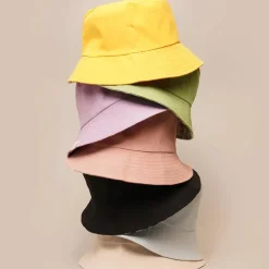 Gingham Reversible Bucket Hat - Several Colors