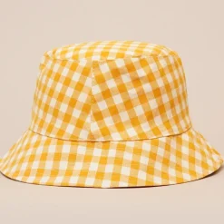 Gingham Reversible Bucket Hat - Several Colors