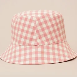 Gingham Reversible Bucket Hat - Several Colors