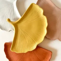 Ginkgo Leaf Trays - Several Colors