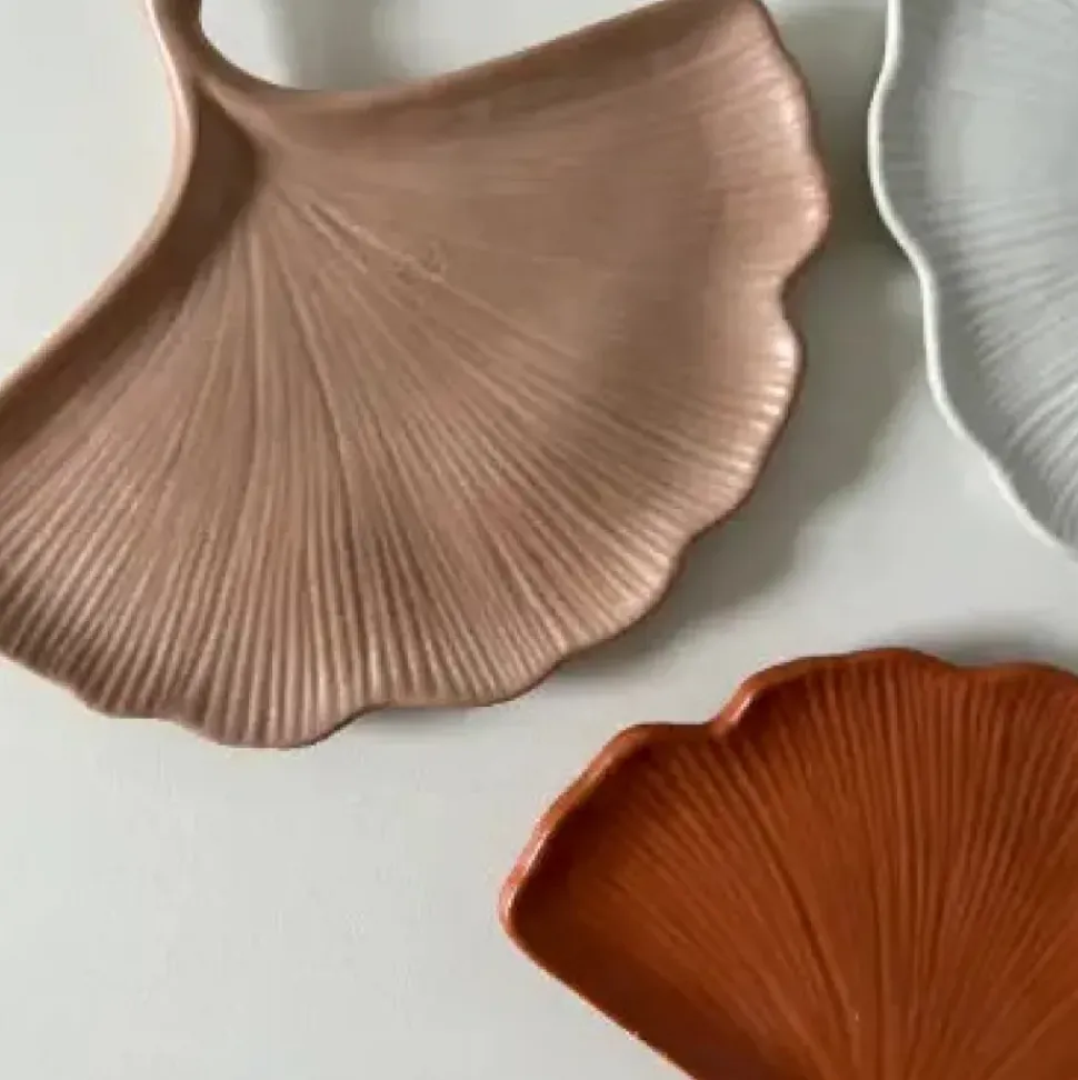 Ginkgo Leaf Trays - Several Colors