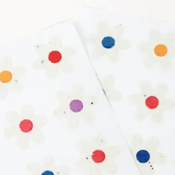 Glitter Daisy Stickers (x 8 sheets)
